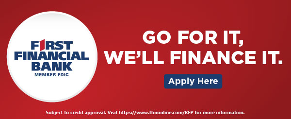 Click Here to Apply for Financing with First Financial Bank